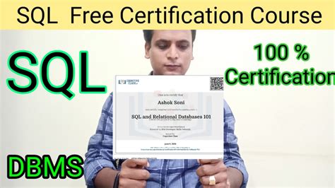 Sql certification free. Things To Know About Sql certification free. 